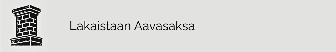 Lakaistaan Aavasaksa