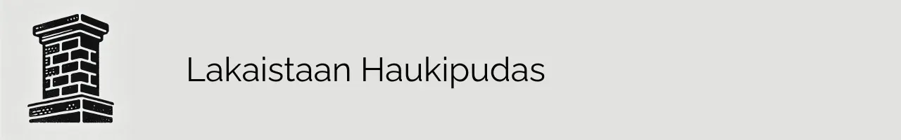 Lakaistaan Haukipudas