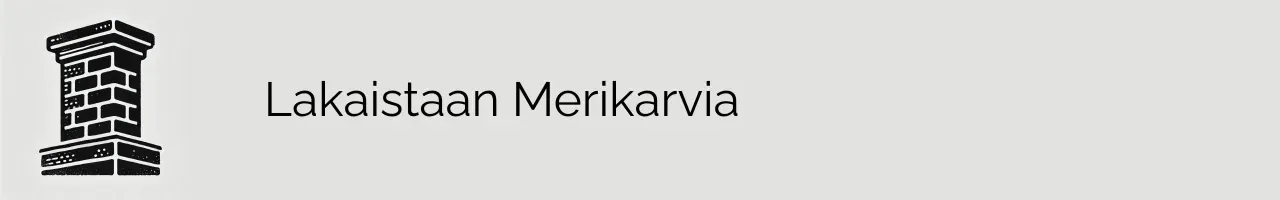 Lakaistaan Merikarvia