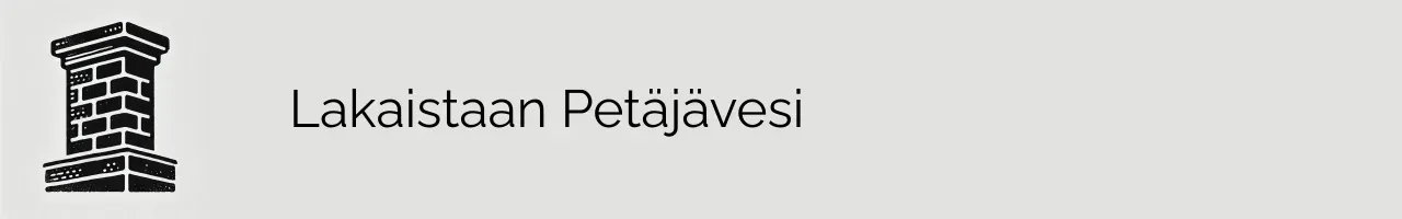 Lakaistaan Petäjävesi