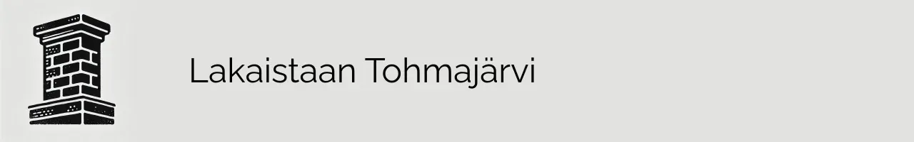 Lakaistaan Tohmajärvi